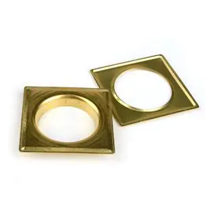 DECORING SQUARE 40 MM Brass